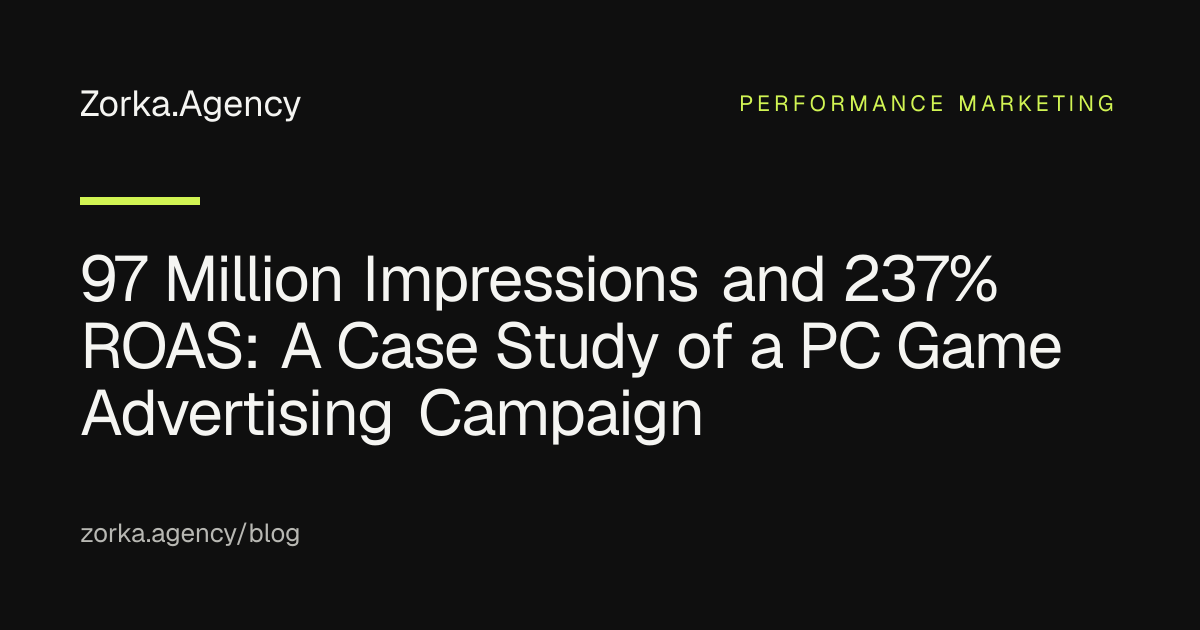 97 Million Impressions and 237% ROAS: A Case Study of a PC Game ...